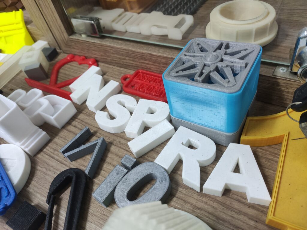 3D alphabets for kindergartens