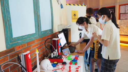 3D Print alat peraga di salah satu sekolah Jakarta